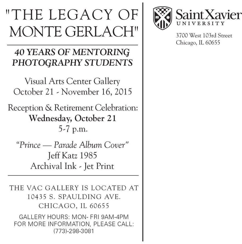 One of my snapshots is being shown at this gallery for photography professor Monte Gerlach’s retirement celebration. I’ll be there for the reception as well. I quoted Monte a few times in the A Lesser Photographer book and on a few podcasts.He’s the…