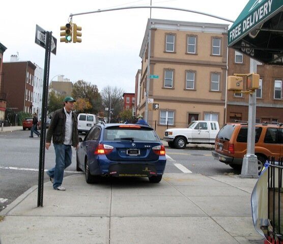 Terrible composition, bad lighting, boring colors - but guess what? It&rsquo;s a friggin&rsquo; car driving down the sidewalk in the middle of New York City. I was able to capture it ONLY because I had my trusty camera in my pocket.