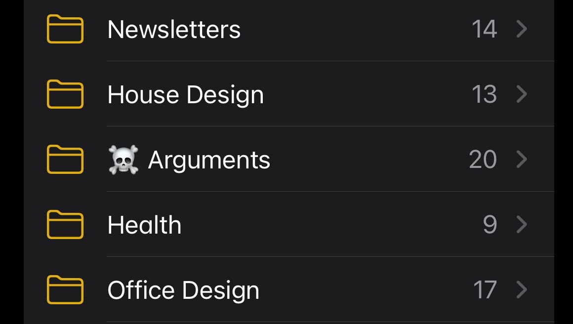 The Arguments Folder