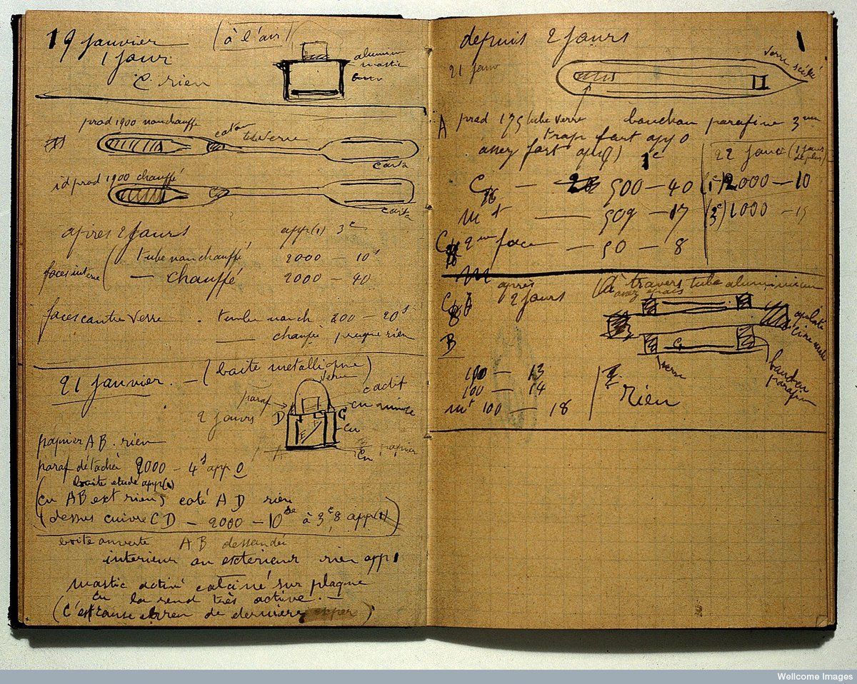 Marie Curie's Notebook